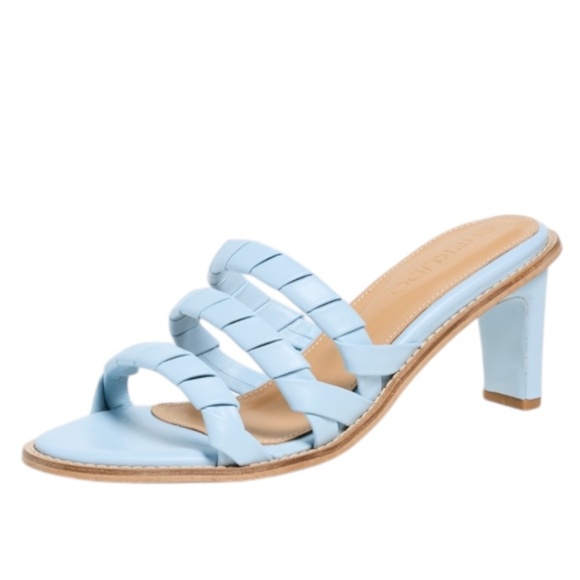 SHEKUDO GORDONS BAY SANDALS IN POWDER BLUE - Picture 1 of 13
